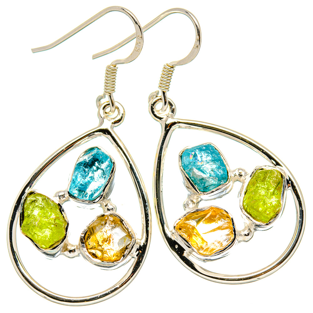 Apatite Earrings handcrafted by Anasilvercos - EARR431570 - Photo 2