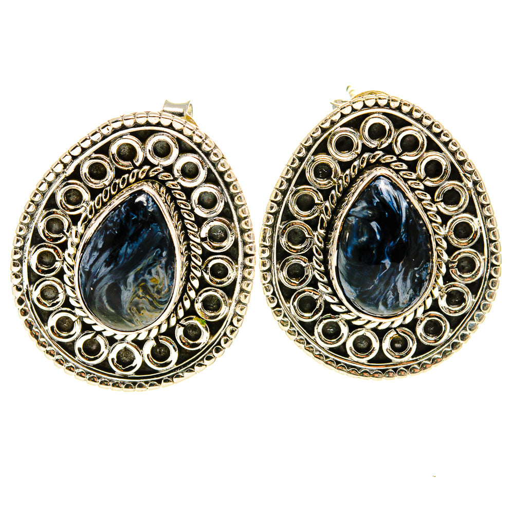 Pietersite Earrings handcrafted by Anasilvercos - EARR410927