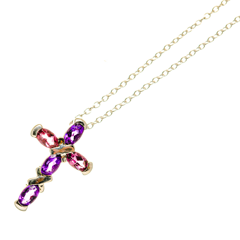 Amethyst Necklaces handcrafted by Anasilvercos - NEC12306