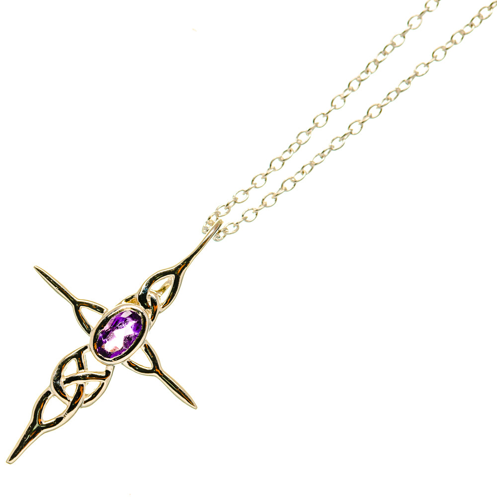 Amethyst Necklaces handcrafted by Anasilvercos - NEC12309