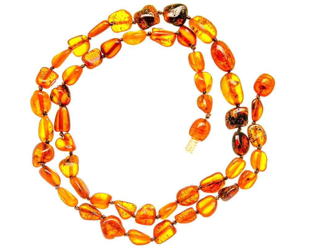 Baltic Amber Necklaces handcrafted by Anasilvercos - NEC90006 - Photo 2