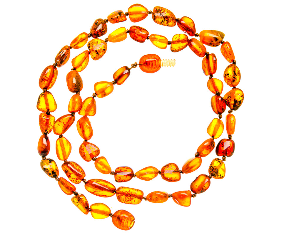 Baltic Amber Necklaces handcrafted by Anasilvercos - NEC90009 - Photo 2