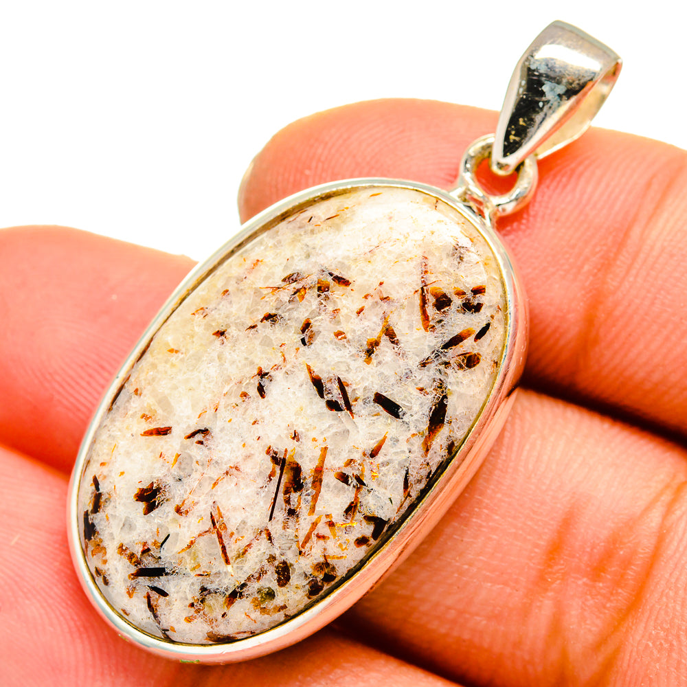 Astrophyllite Pendants handcrafted by Anasilvercos - PD10037
