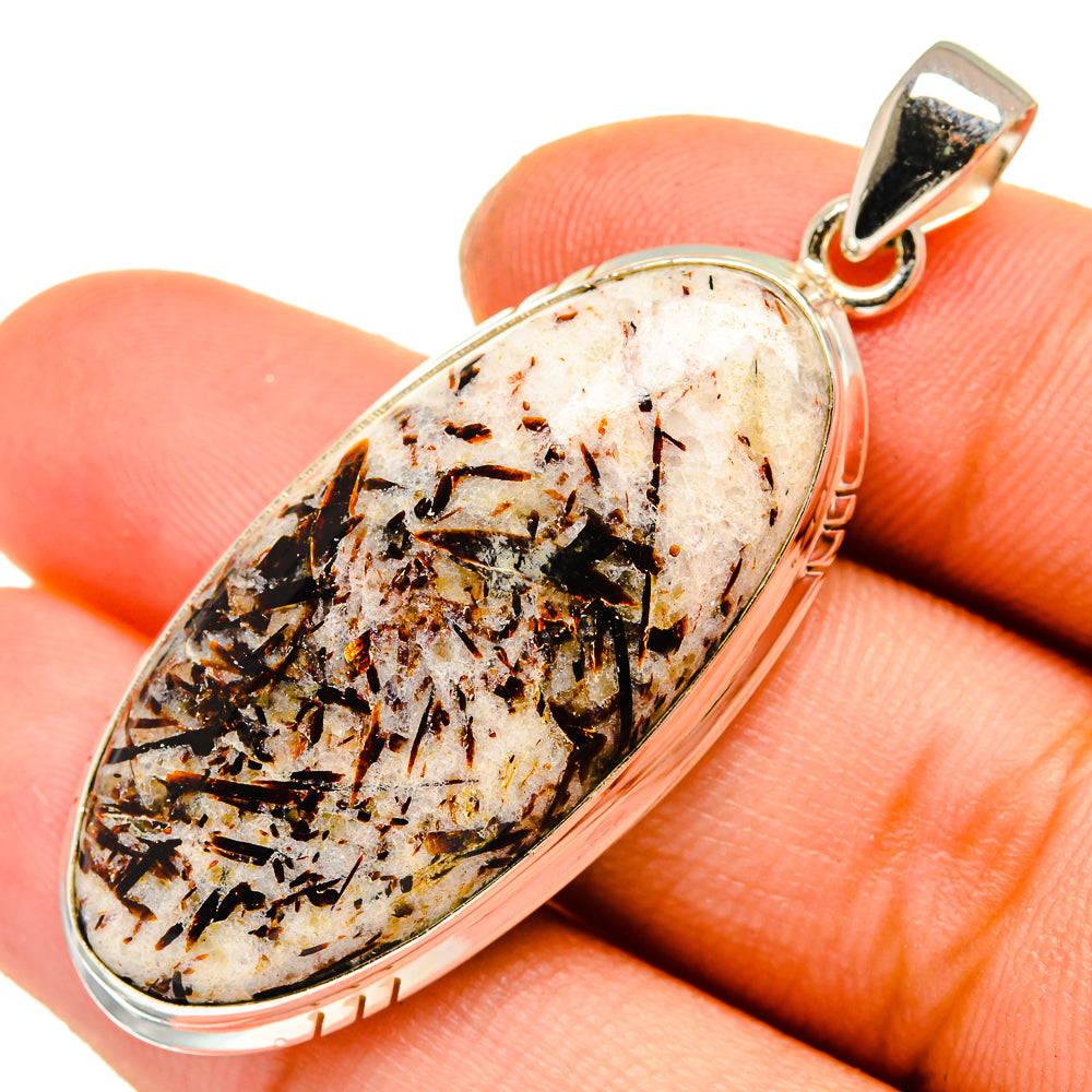 Astrophyllite Pendants handcrafted by Anasilvercos - PD10047