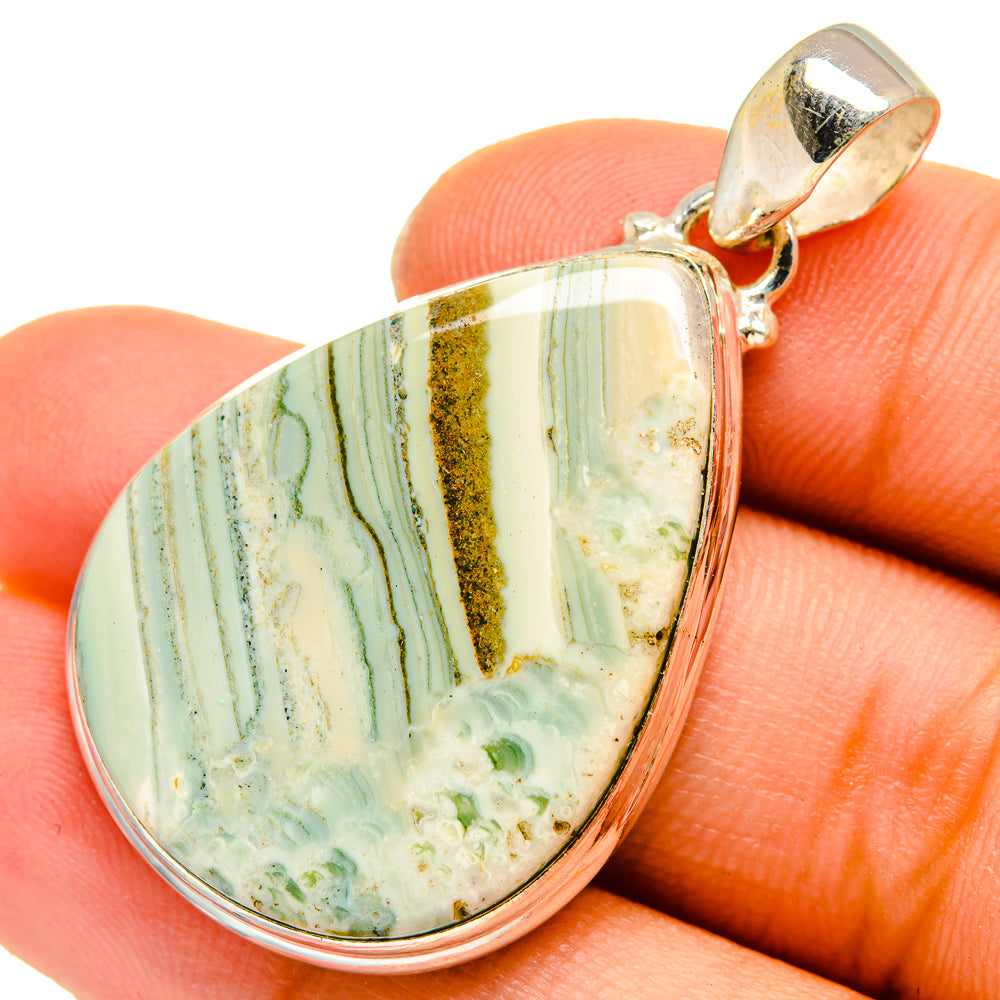 Ocean Jasper Pendants handcrafted by Anasilvercos - PD10053