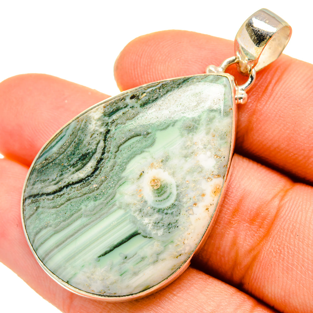 Ocean Jasper Pendants handcrafted by Anasilvercos - PD10056