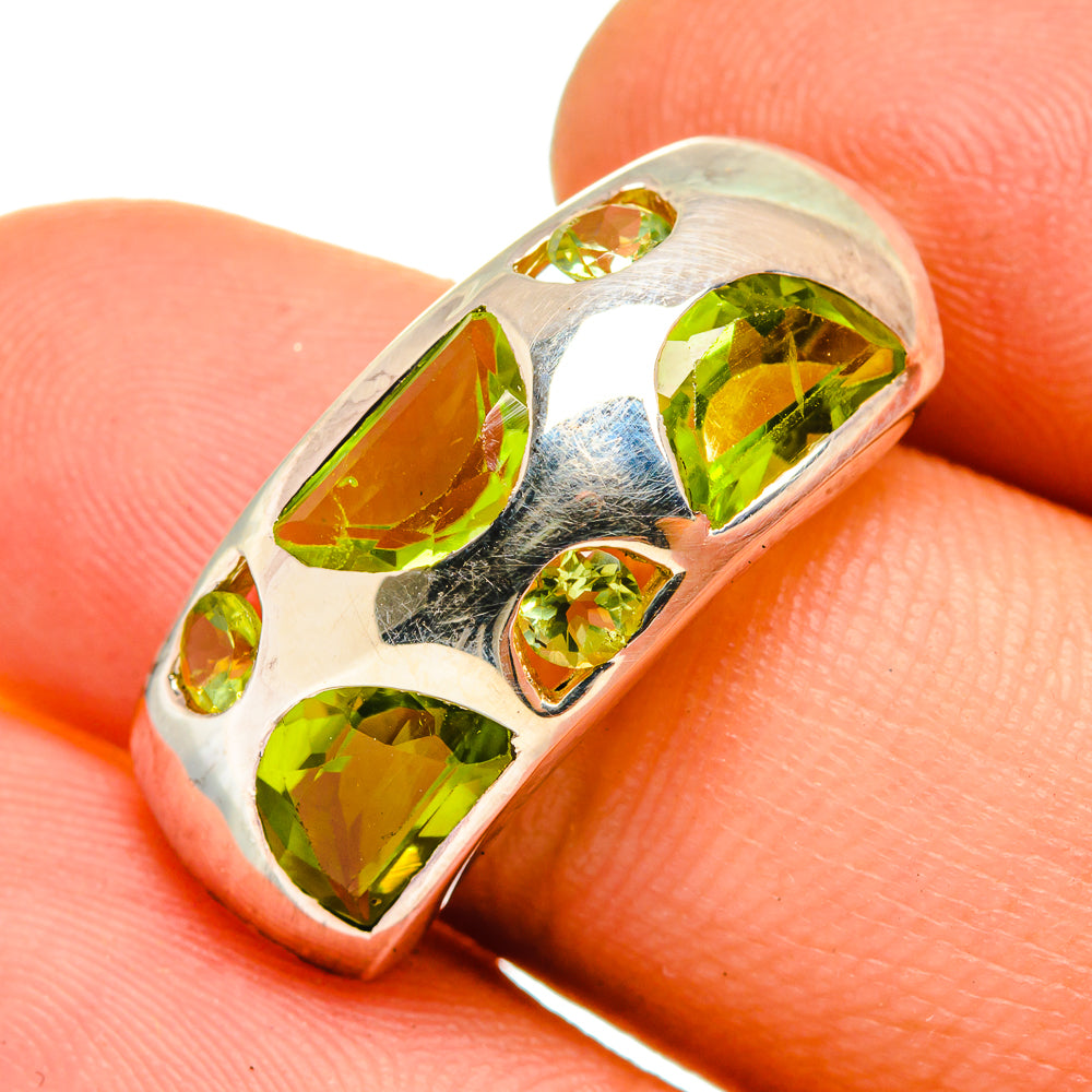 Peridot Pendants handcrafted by Anasilvercos - PD10099