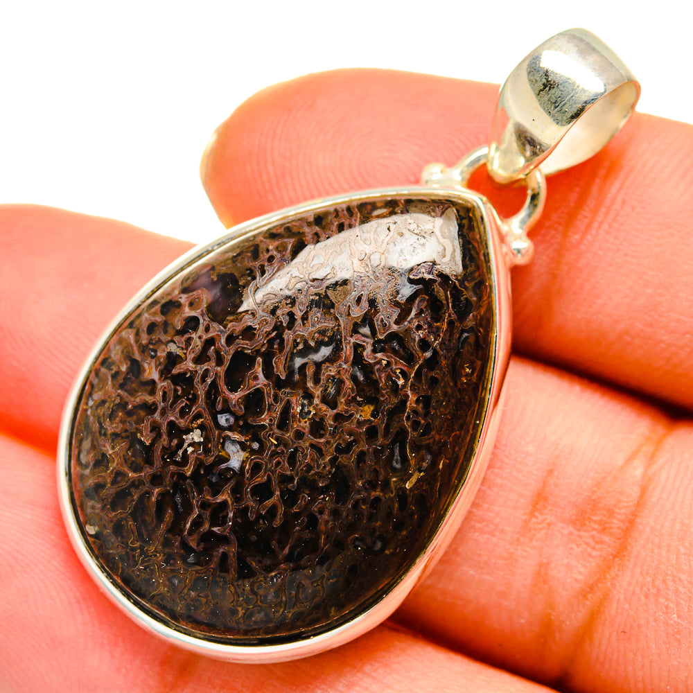 Dinosaur Bone Pendants handcrafted by Anasilvercos - PD10138