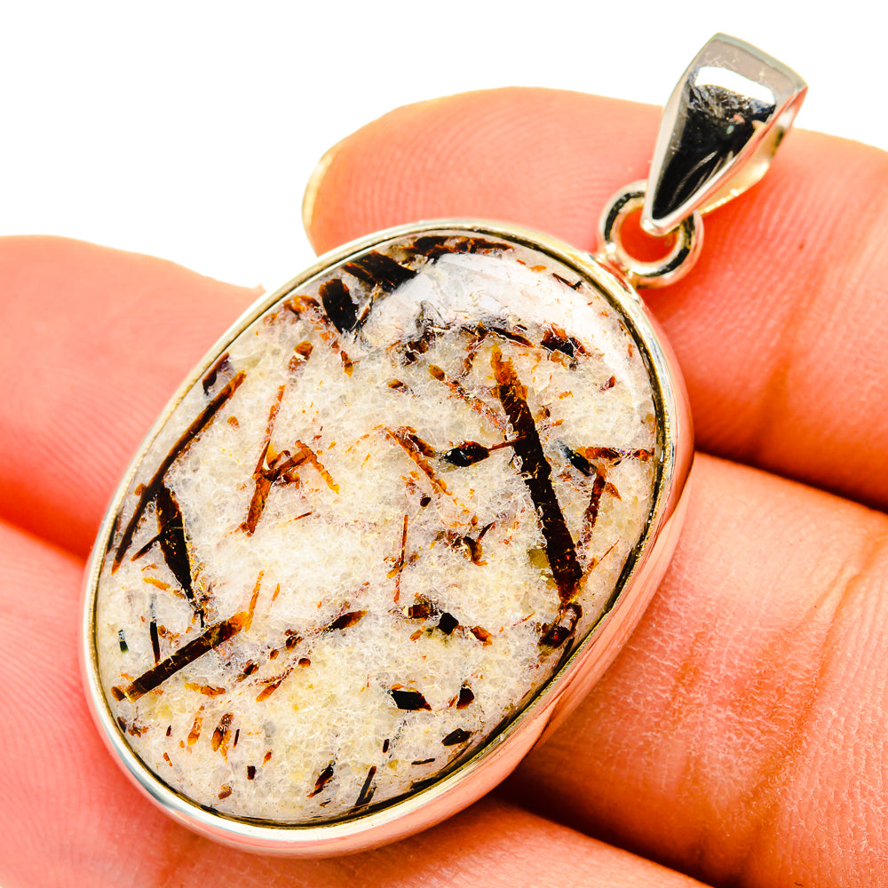 Astrophyllite Pendants handcrafted by Anasilvercos - PD10152