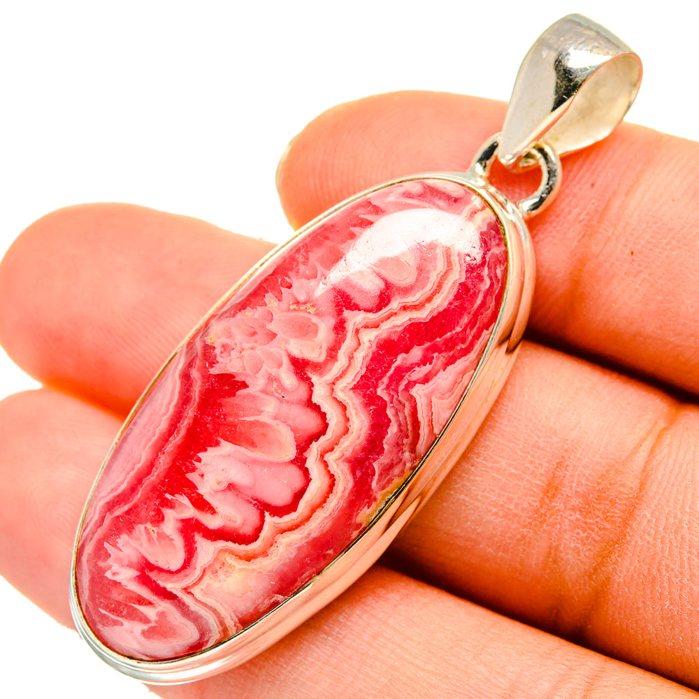 Rhodochrosite Pendants handcrafted by Anasilvercos - PD10162