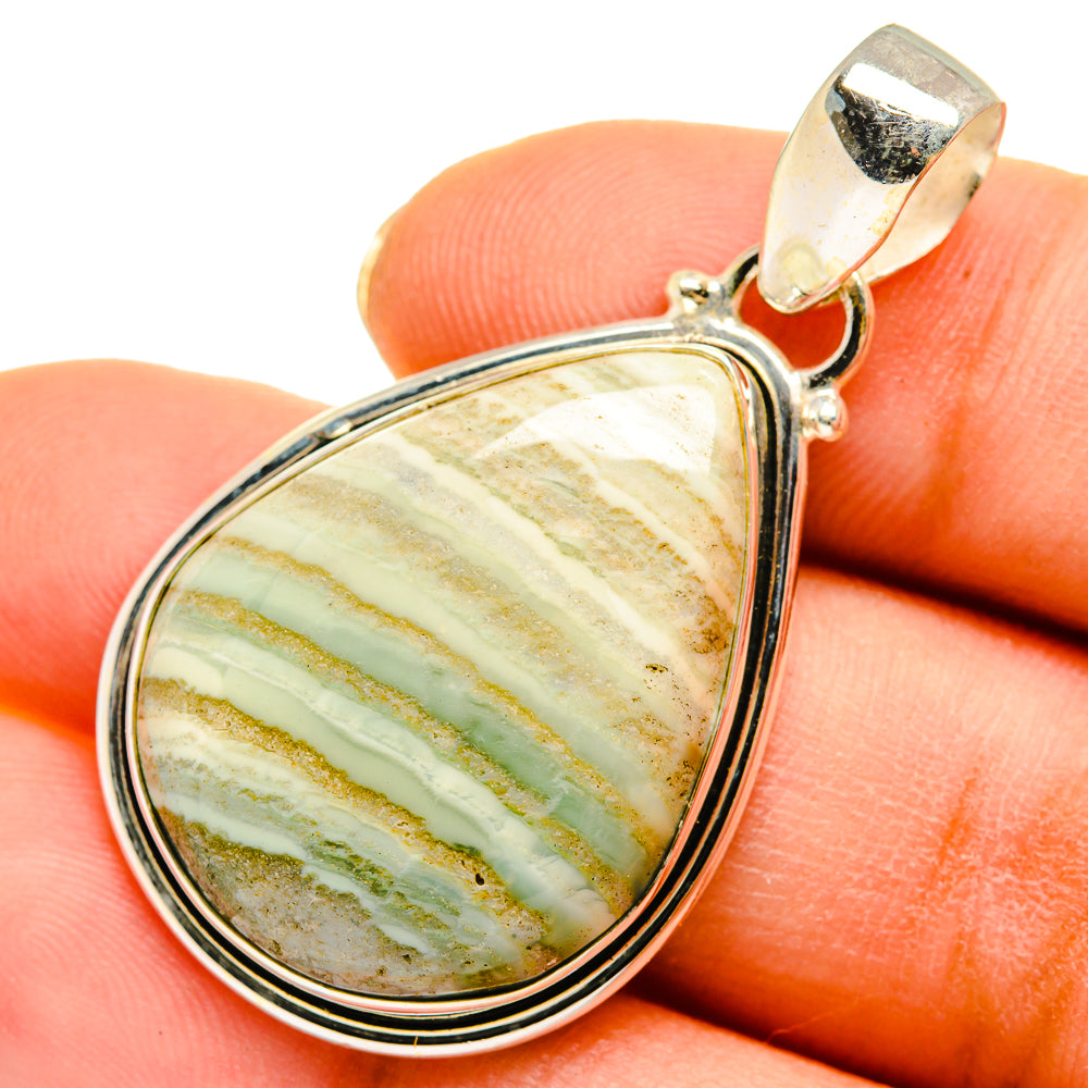 Ocean Jasper Pendants handcrafted by Anasilvercos - PD10216