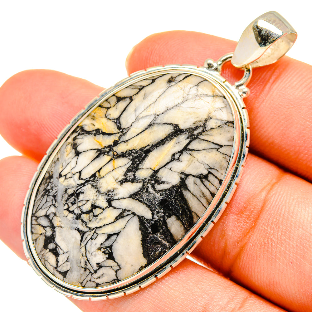 Pinolith Jasper Pendants handcrafted by Anasilvercos - PD10234