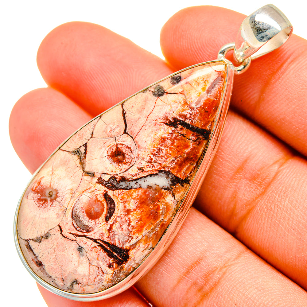 Poppy Jasper Pendants handcrafted by Anasilvercos - PD10244