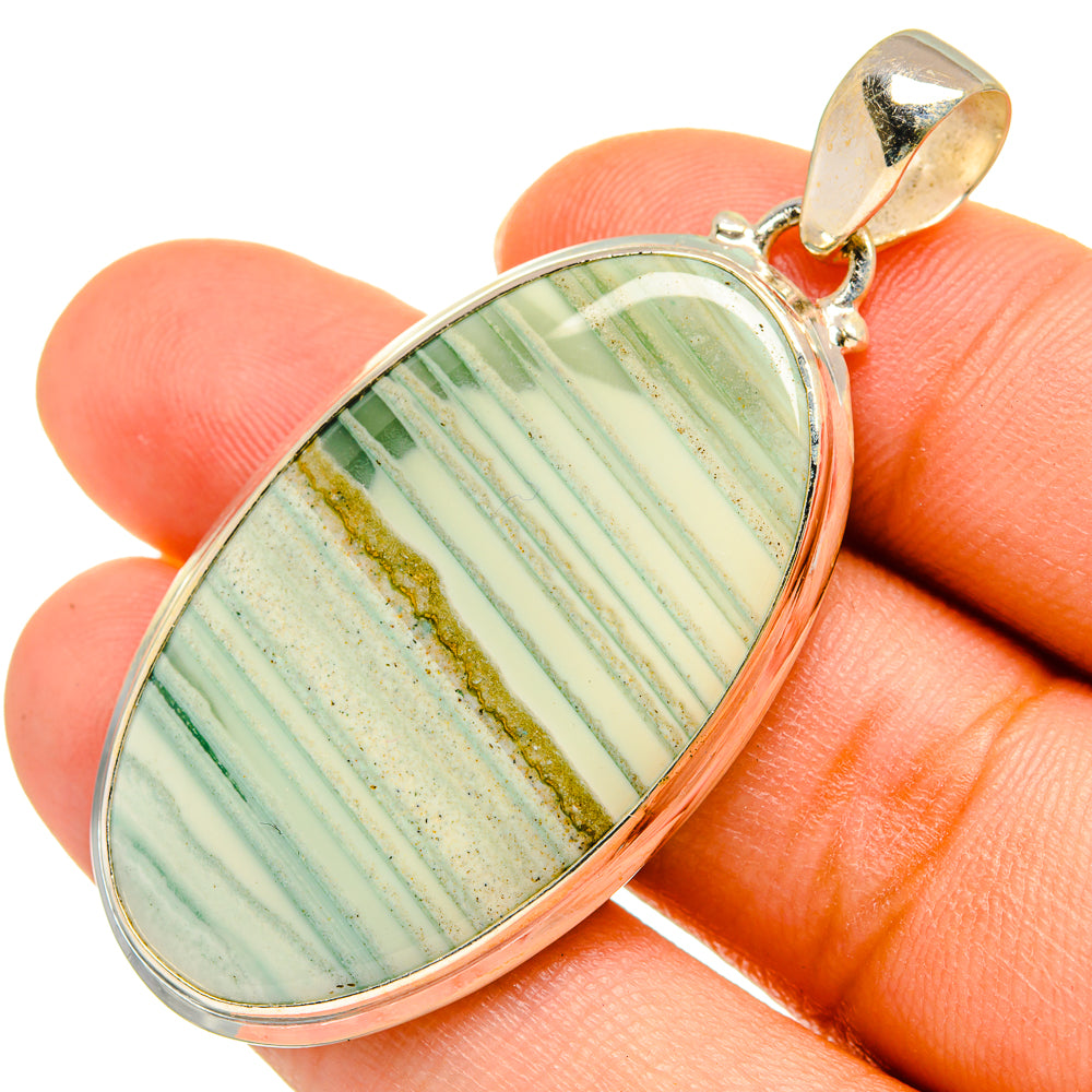 Ocean Jasper Pendants handcrafted by Anasilvercos - PD10246