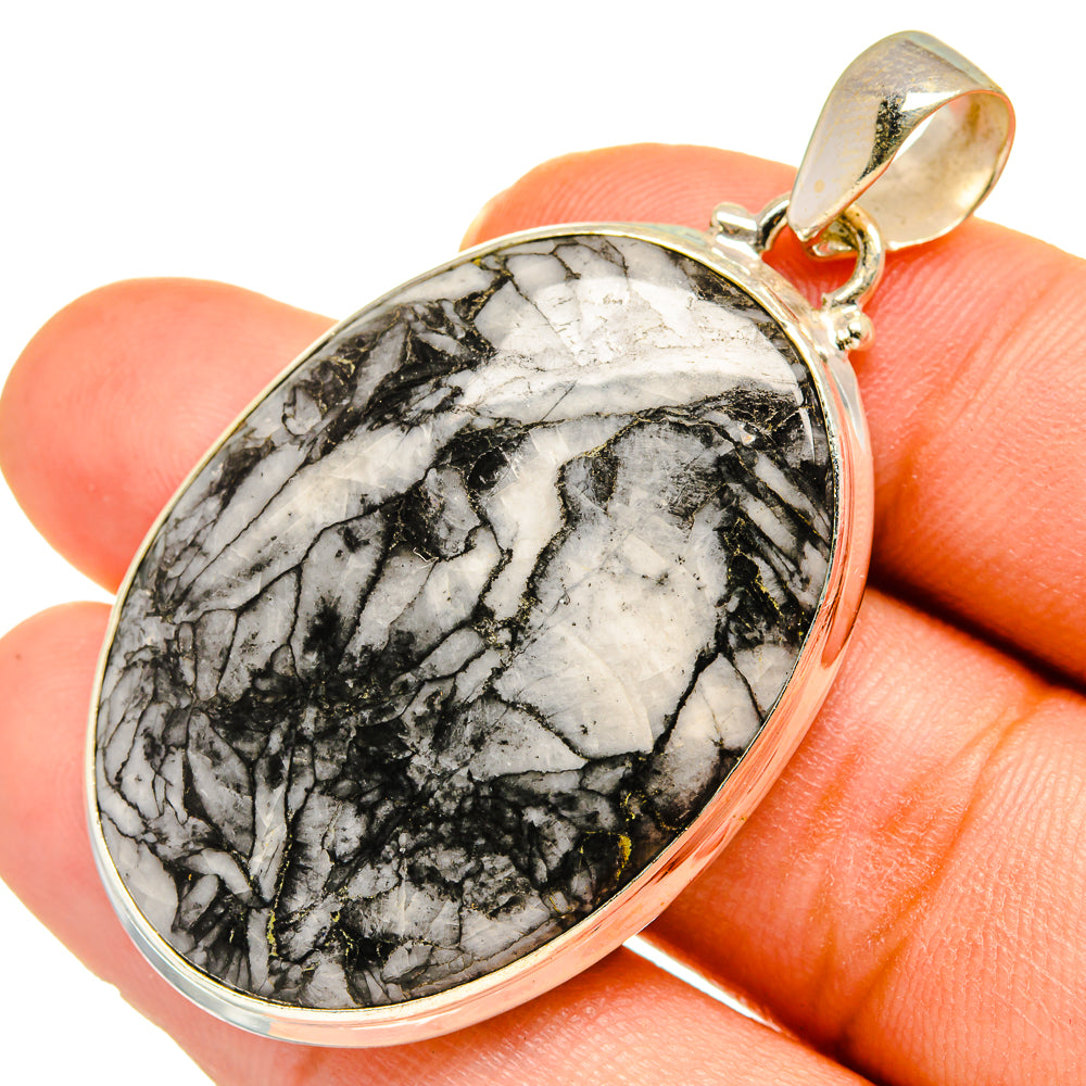 Pinolith Jasper Pendants handcrafted by Anasilvercos - PD10252