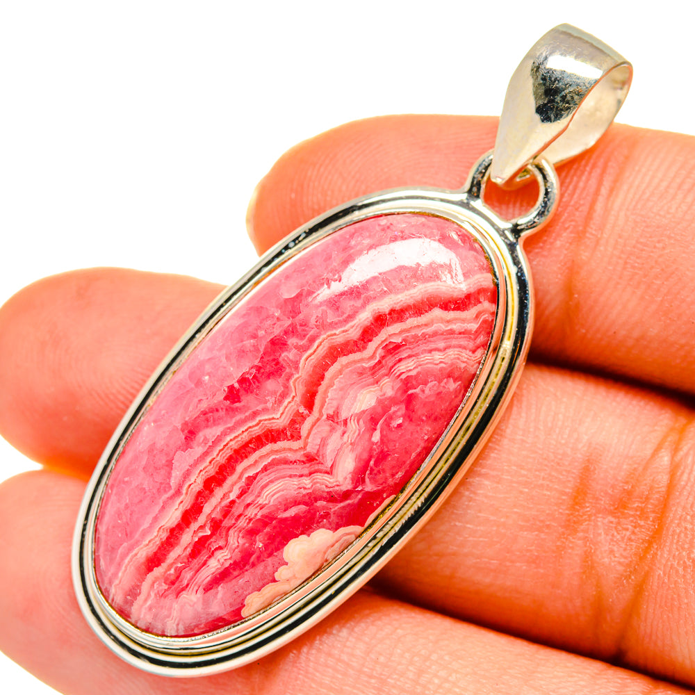 Rhodochrosite Pendants handcrafted by Anasilvercos - PD10282