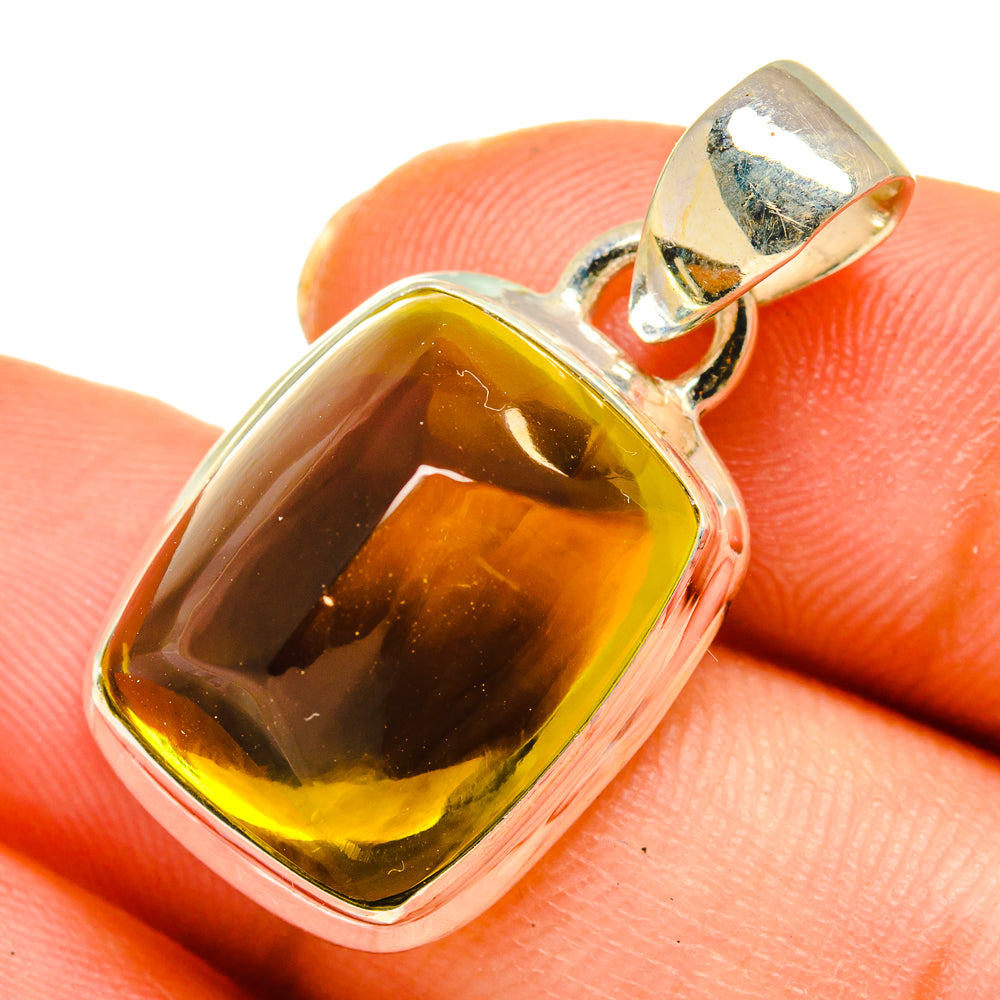 Peridot Pendants handcrafted by Anasilvercos - PD10307