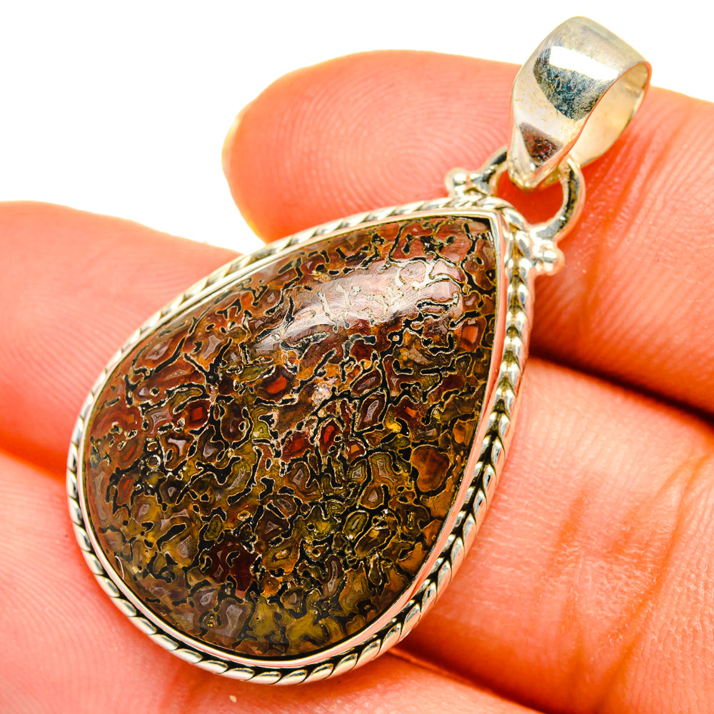 Dinosaur Bone Pendants handcrafted by Anasilvercos - PD10310
