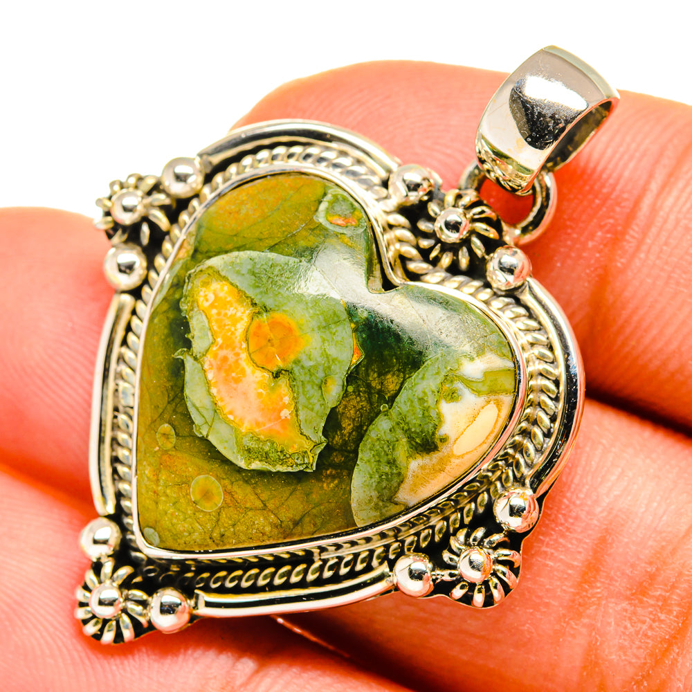 Rainforest Opal Pendants handcrafted by Anasilvercos - PD10330