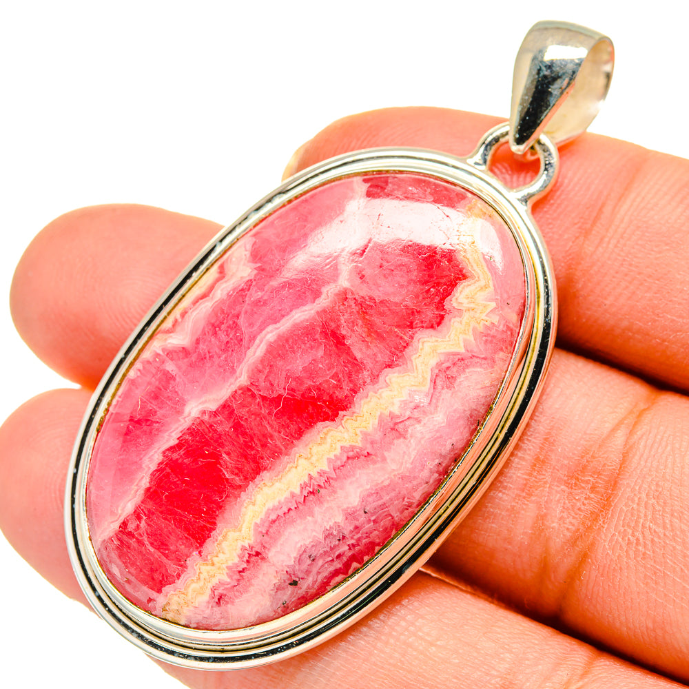 Rhodochrosite Pendants handcrafted by Anasilvercos - PD10335