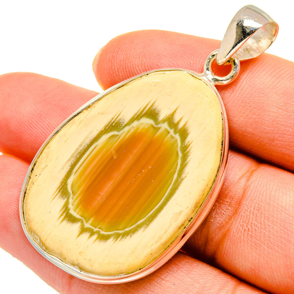 Willow Creek Jasper Pendants handcrafted by Anasilvercos - PD10366