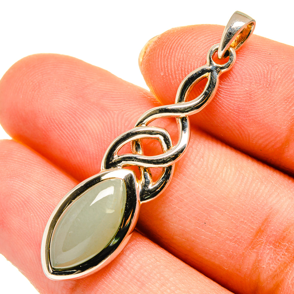 Aquamarine Pendants handcrafted by Anasilvercos - PD10382