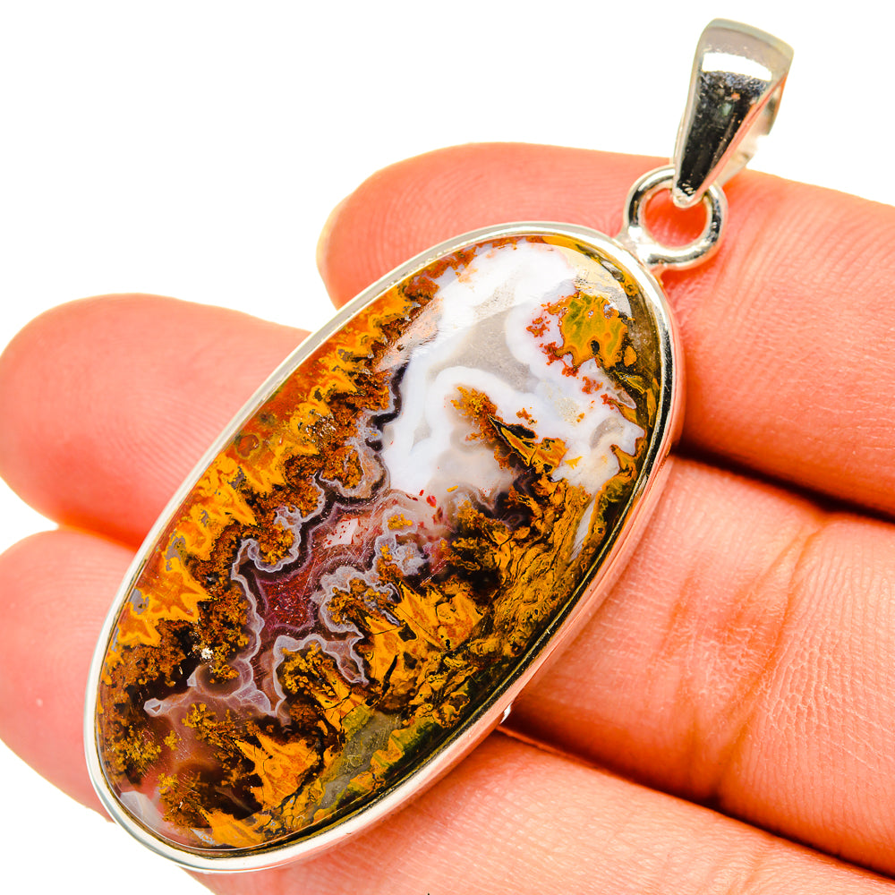 Ocean Jasper Pendants handcrafted by Anasilvercos - PD10397