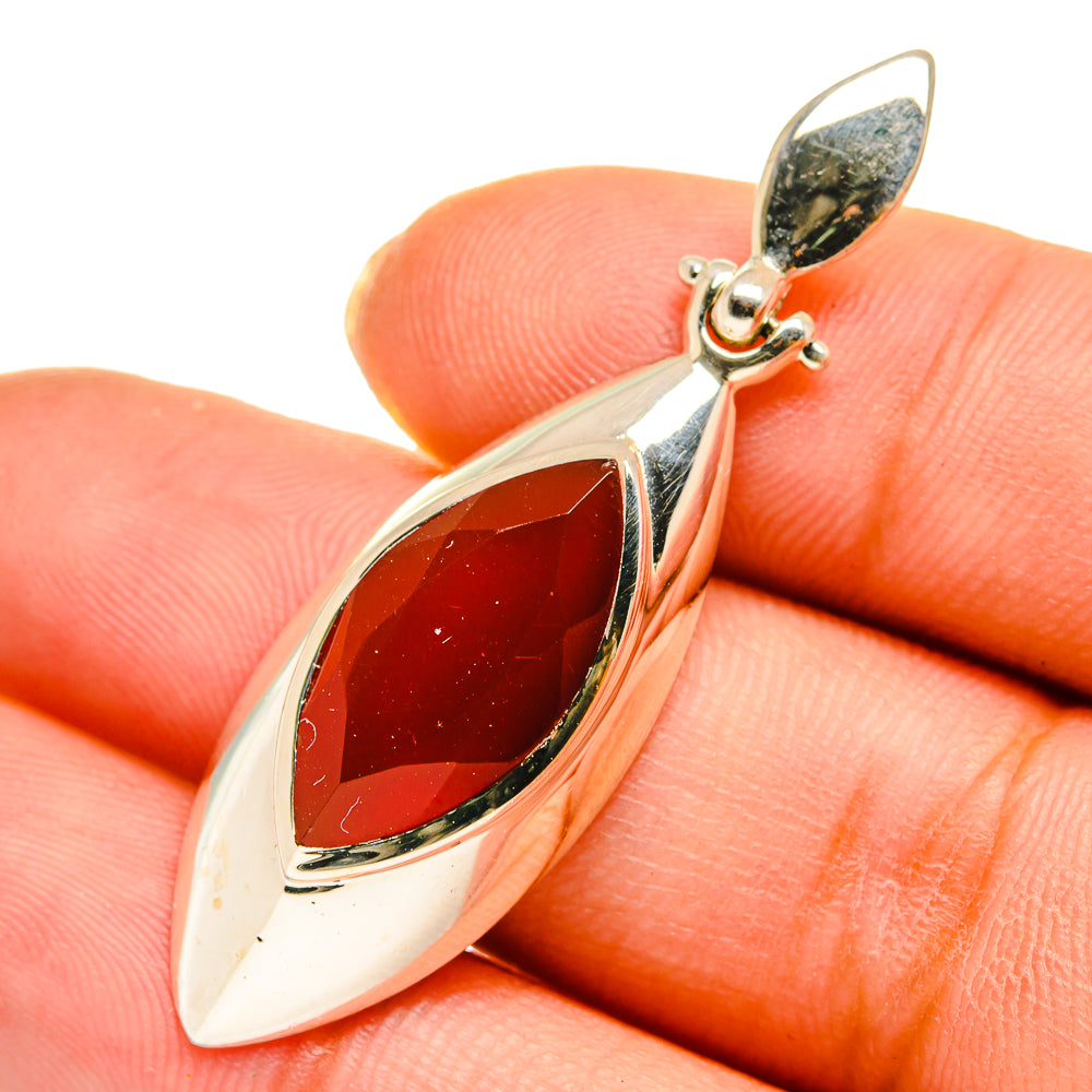 Orange Geode Slice Pendants handcrafted by Anasilvercos - PD10459