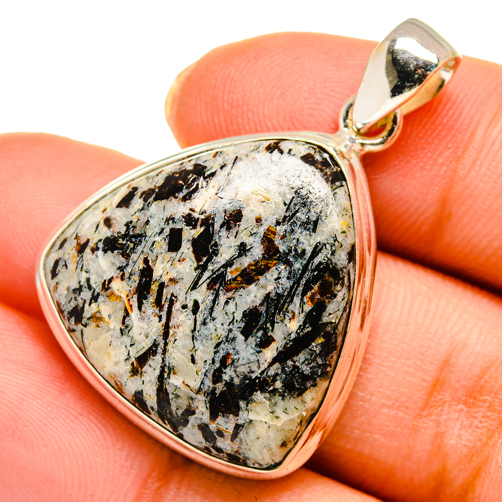 Astrophyllite Pendants handcrafted by Anasilvercos - PD10485