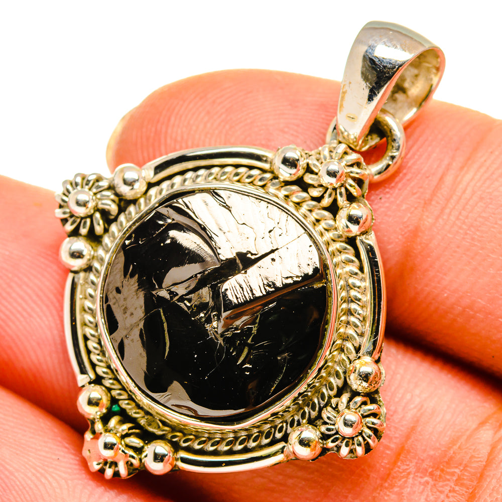Shungite Pendants handcrafted by Anasilvercos - PD10530