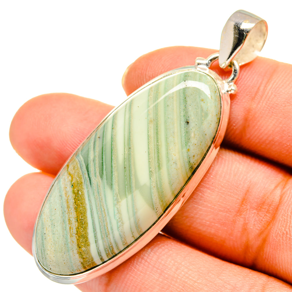 Ocean Jasper Pendants handcrafted by Anasilvercos - PD10628