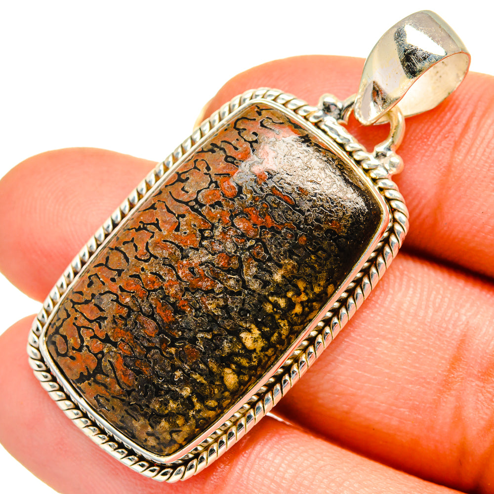 Dinosaur Bone Pendants handcrafted by Anasilvercos - PD10635