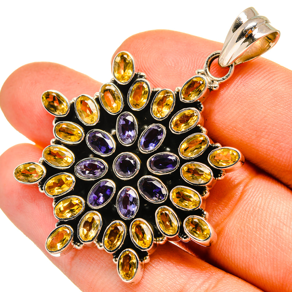 Tanzanite Pendants handcrafted by Anasilvercos - PD10659