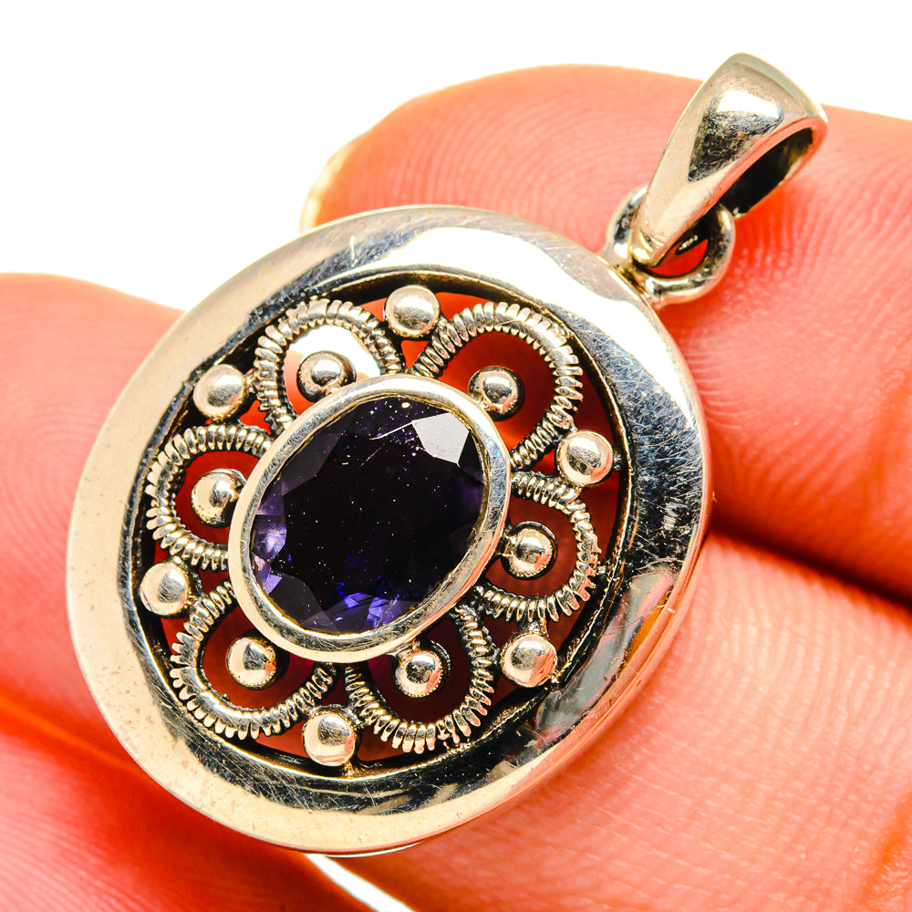 Tanzanite Pendants handcrafted by Anasilvercos - PD10705