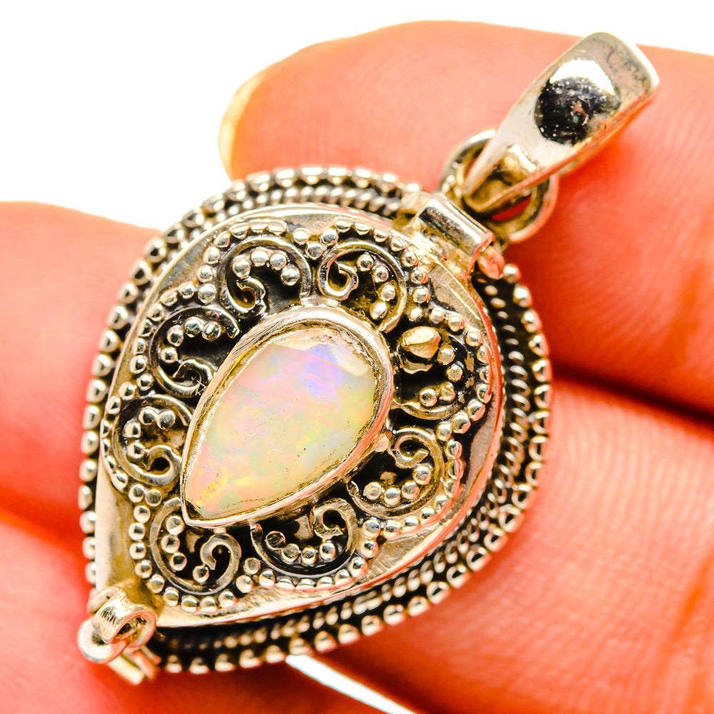 Ethiopian Opal Pendants handcrafted by Anasilvercos - PD10723