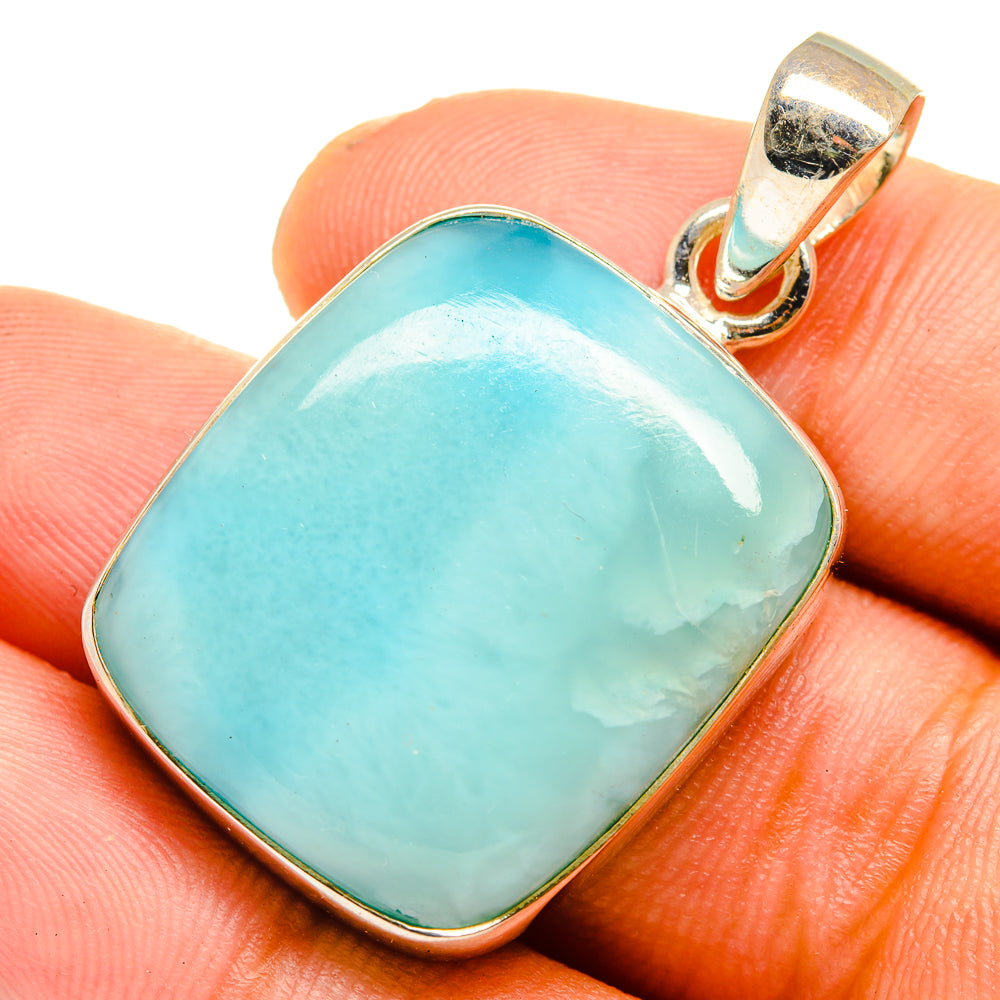 Larimar Pendants handcrafted by Anasilvercos - PD10762