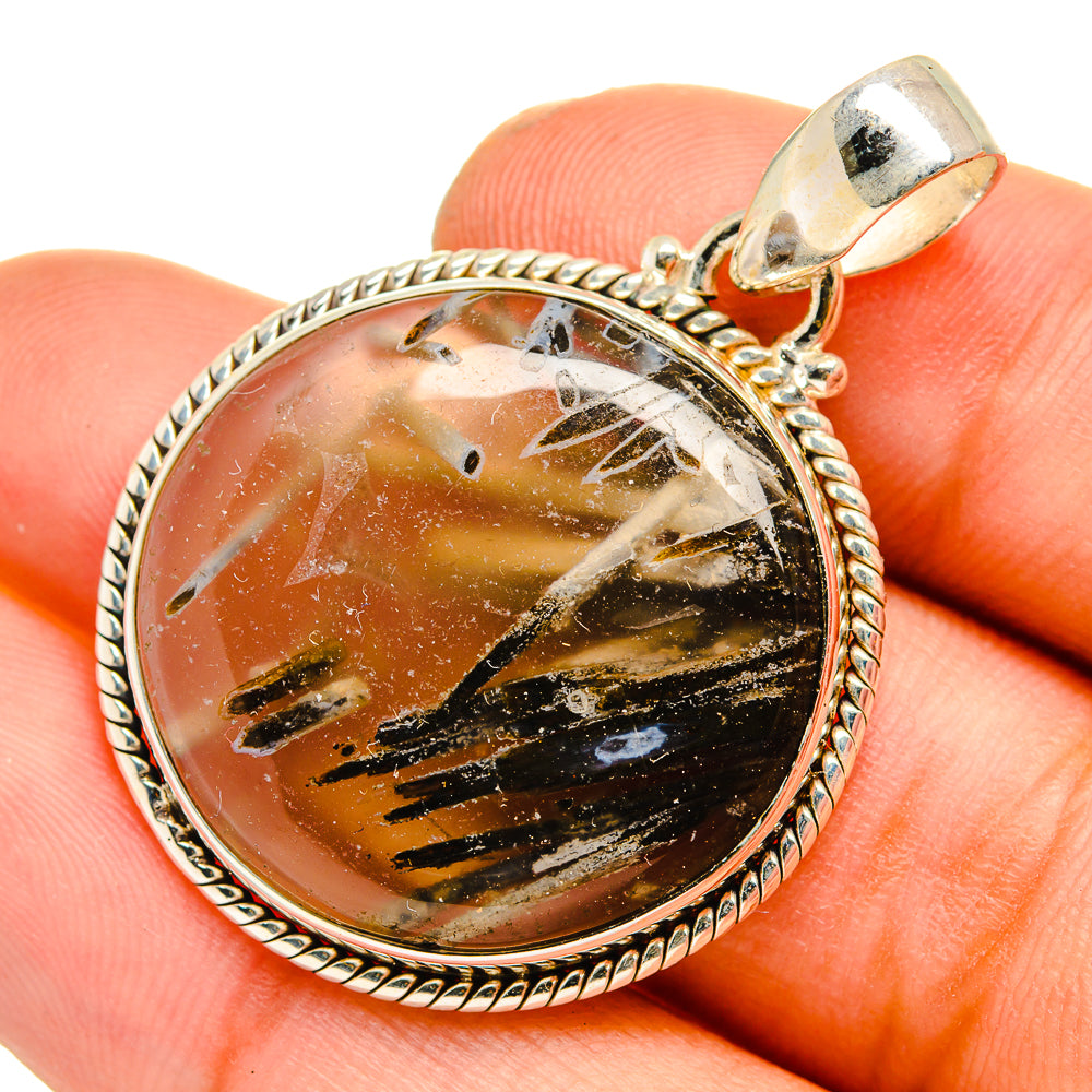 Turkish Tube Agate Pendants handcrafted by Anasilvercos - PD10845
