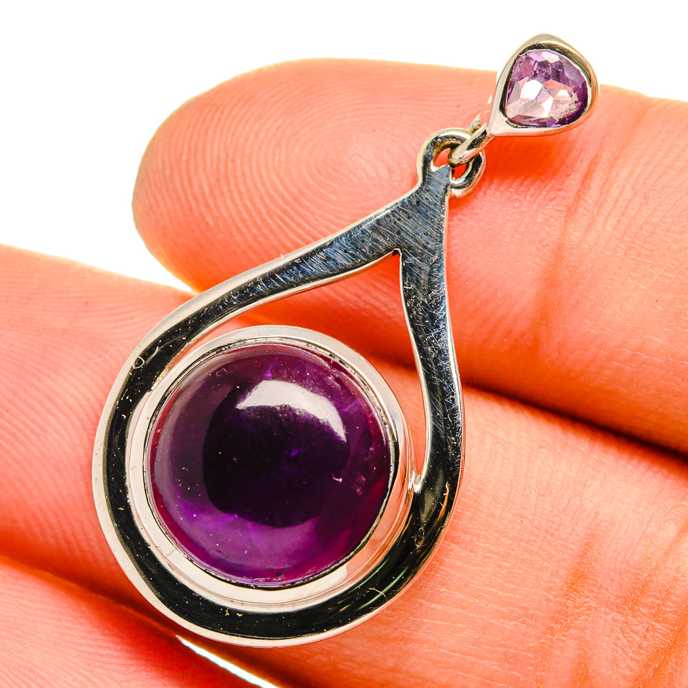 Amethyst Pendants handcrafted by Anasilvercos - PD10853