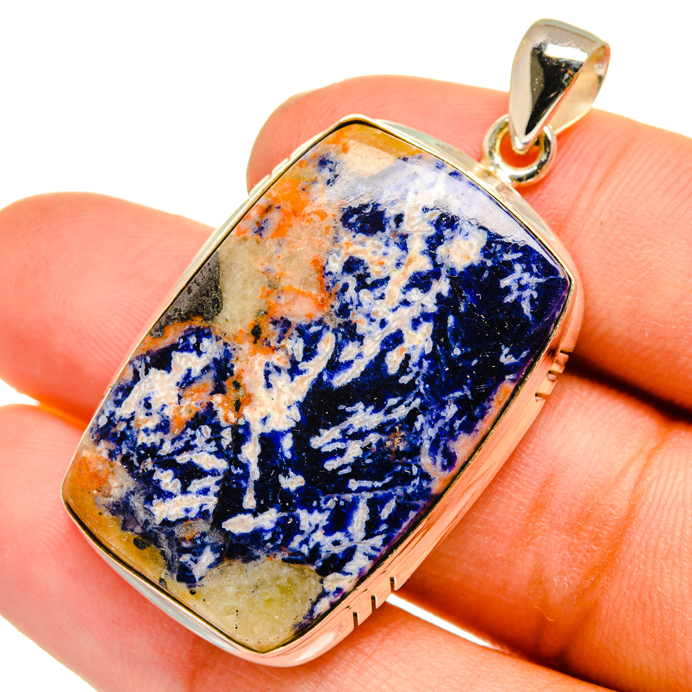 Sodalite Pendants handcrafted by Anasilvercos - PD10870