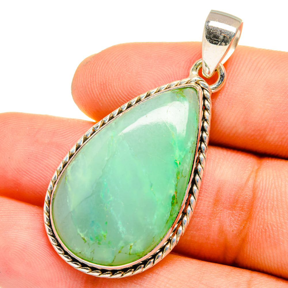 Peruvian Opal Pendants handcrafted by Anasilvercos - PD10884