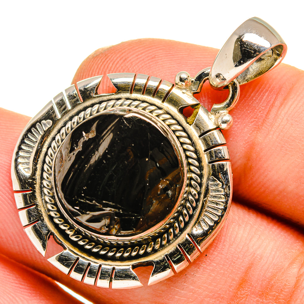 Shungite Pendants handcrafted by Anasilvercos - PD10913