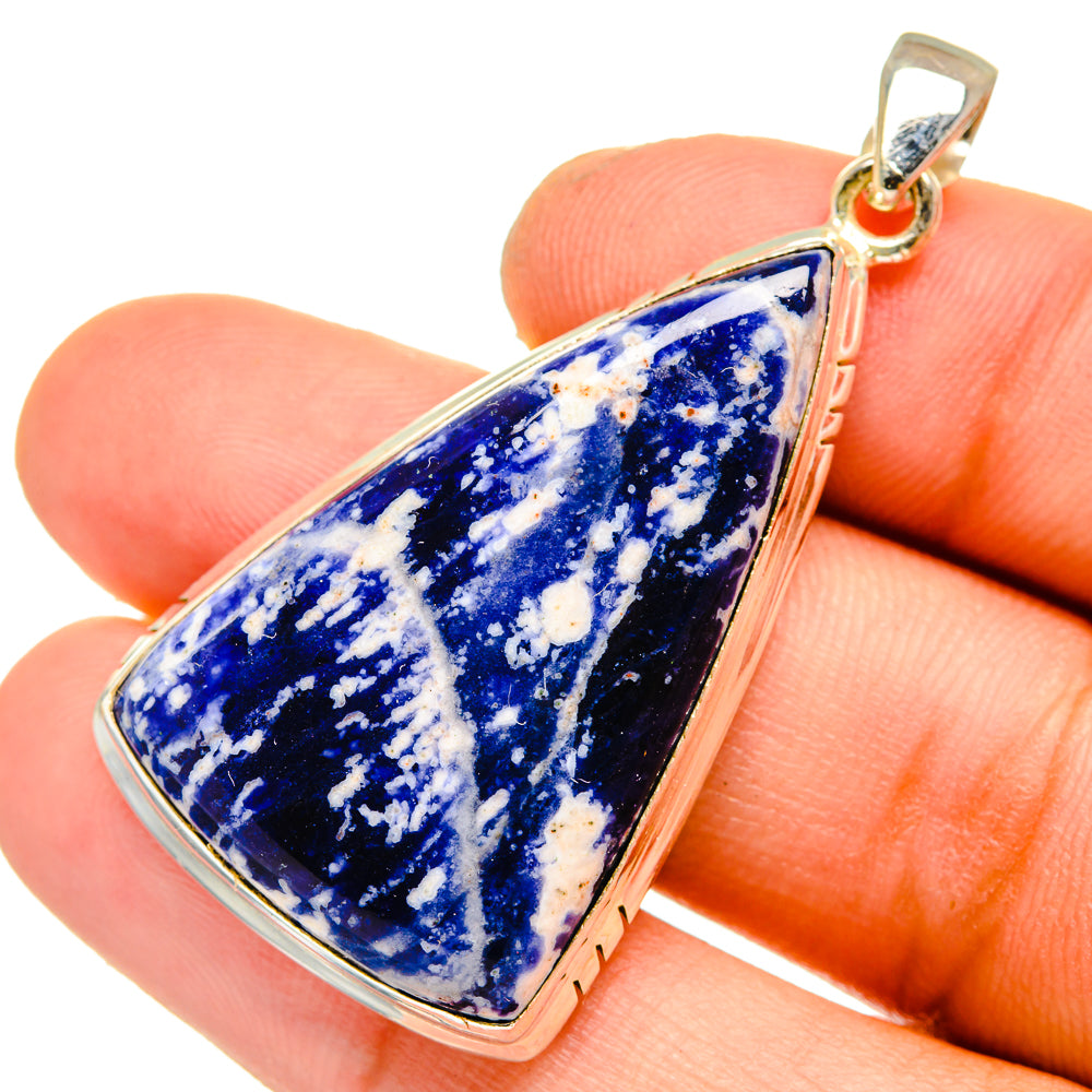 Sodalite Pendants handcrafted by Anasilvercos - PD10924