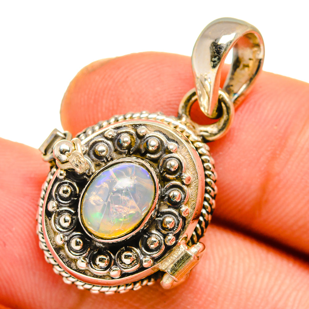 Ethiopian Opal Pendants handcrafted by Anasilvercos - PD11022
