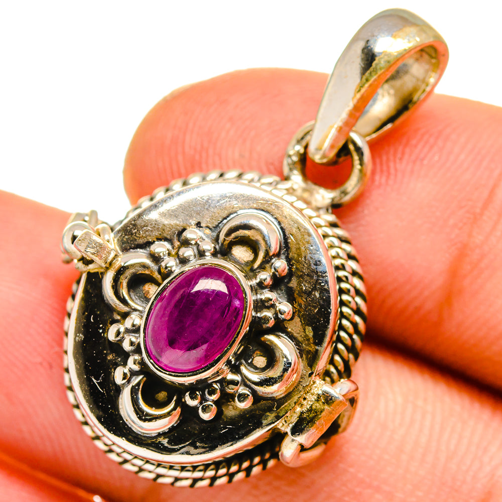 Pink Tourmaline Pendants handcrafted by Anasilvercos - PD11026