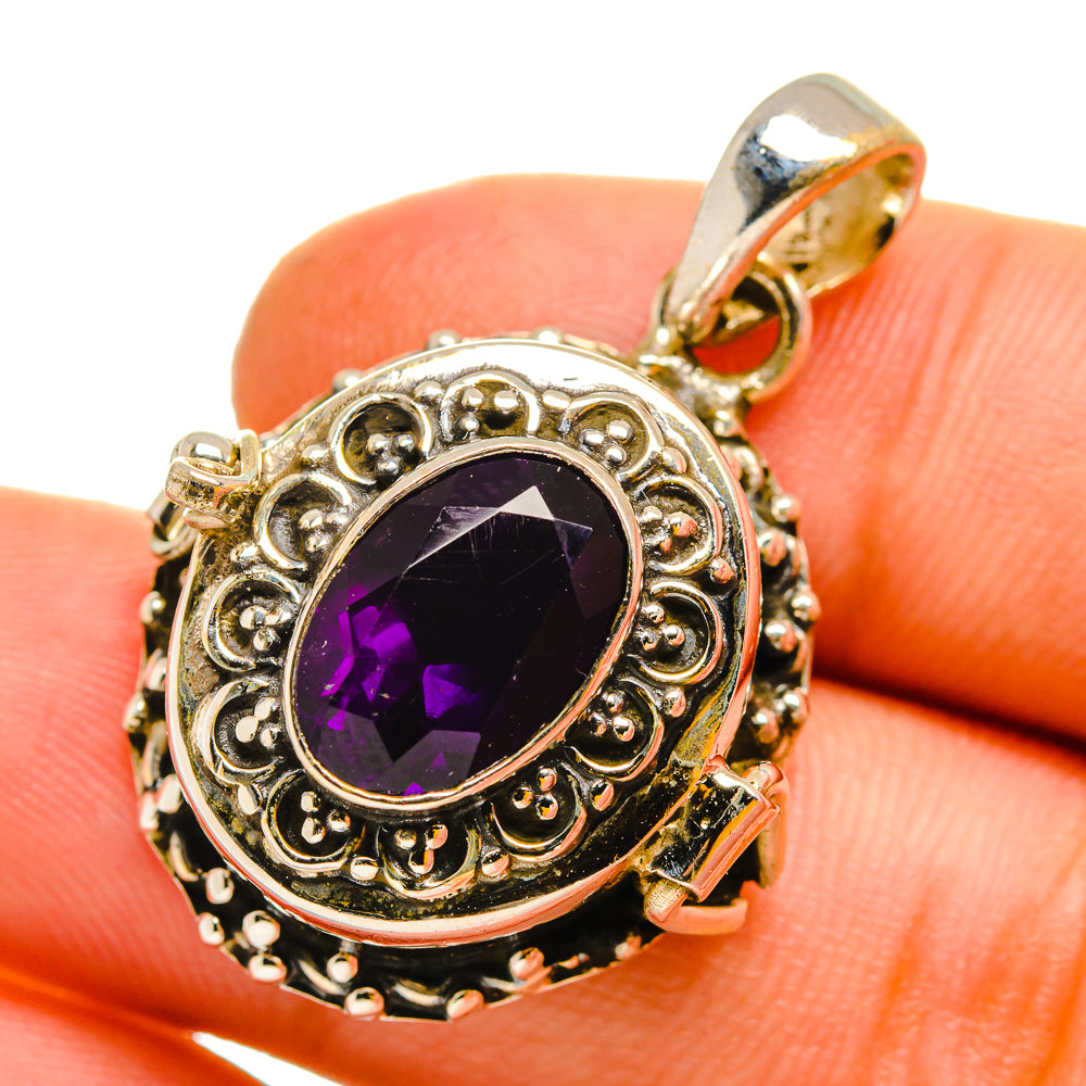Amethyst Pendants handcrafted by Anasilvercos - PD11051