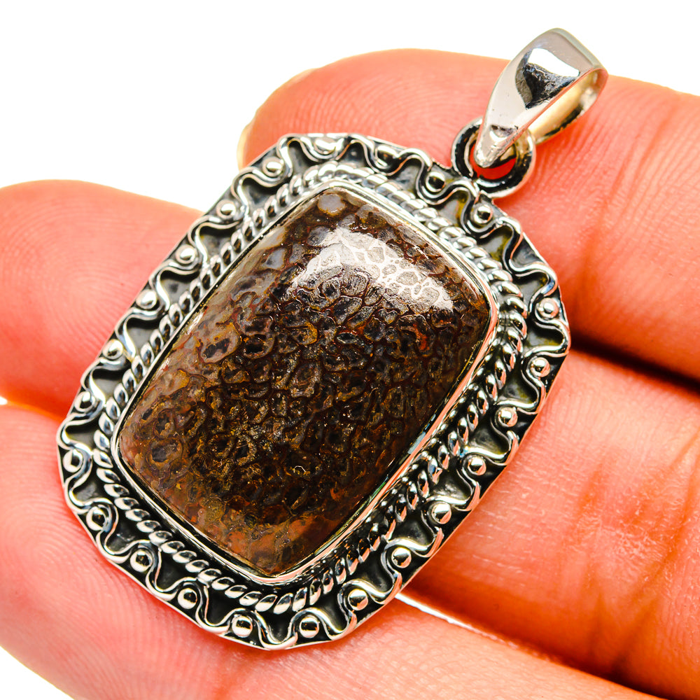 Dinosaur Bone Pendants handcrafted by Anasilvercos - PD11153