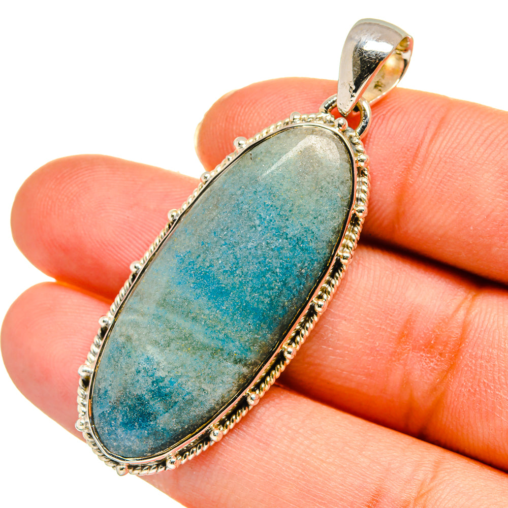 Apatite Pendants handcrafted by Anasilvercos - PD11171