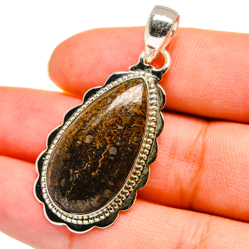 Dinosaur Bone Pendants handcrafted by Anasilvercos - PD11175