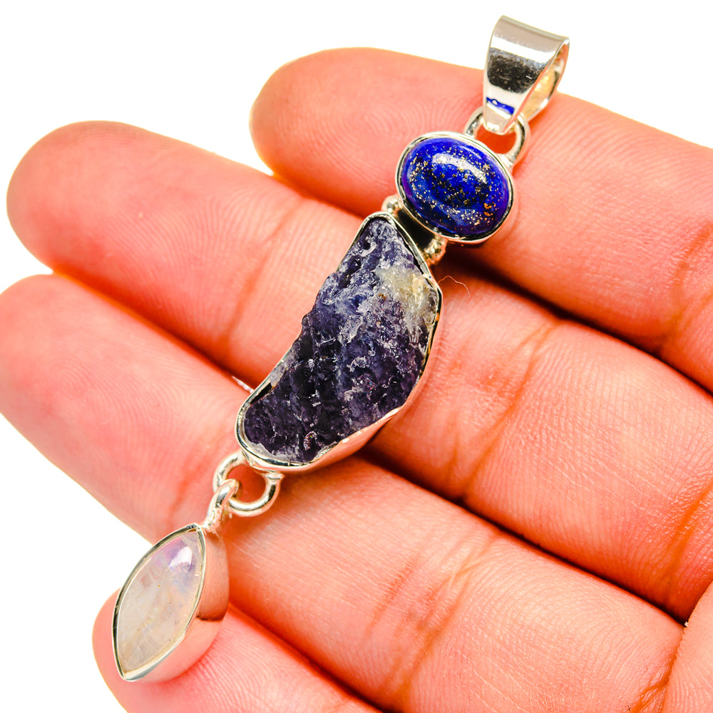 Tanzanite Pendants handcrafted by Anasilvercos - PD11202