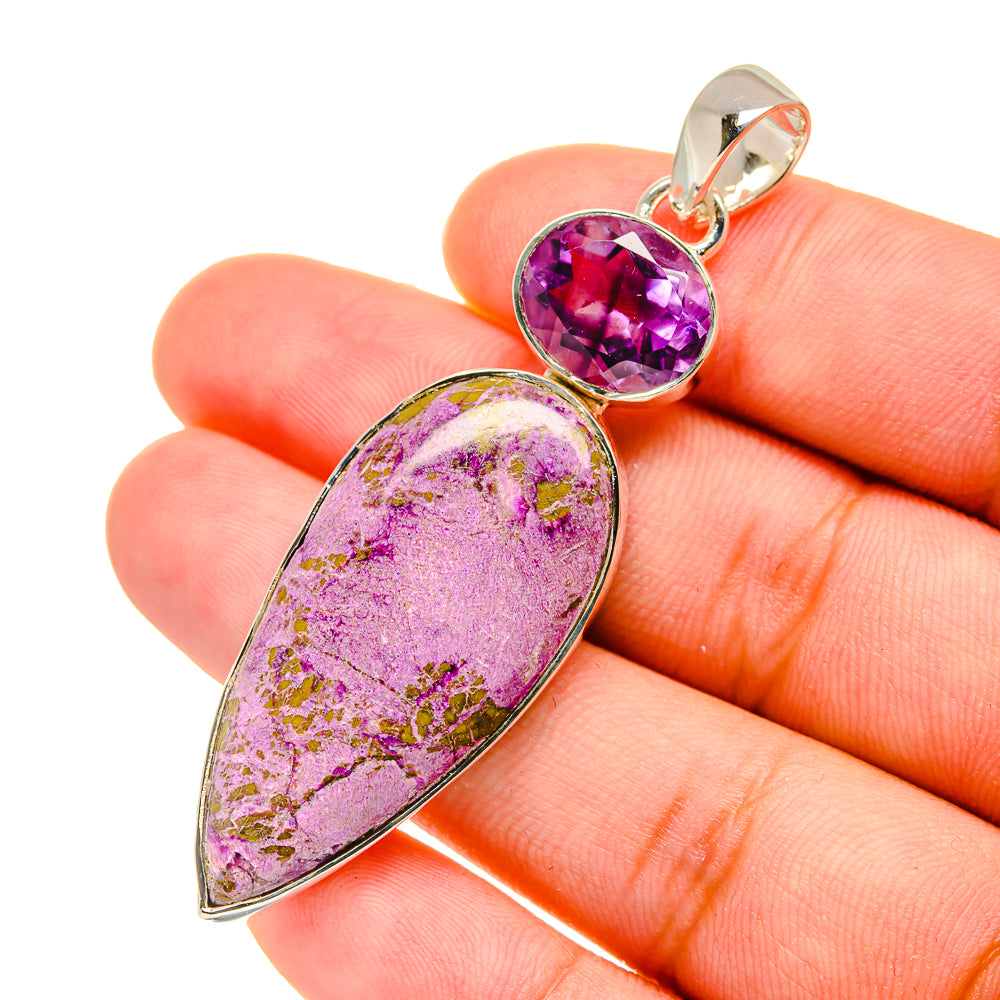 Phosphosiderite Pendants handcrafted by Anasilvercos - PD11209